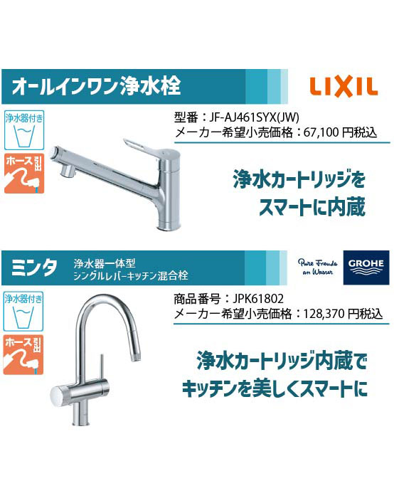【マスターのおすすめ】人気！ディスポーザーと同時交換で選ばれるホースが引き出せる水栓＜2023年秋＞